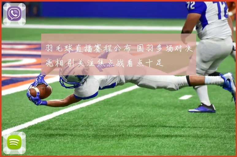 羽毛球直播赛程公布 国羽多场对决亮相 引关注焦点战看点十足